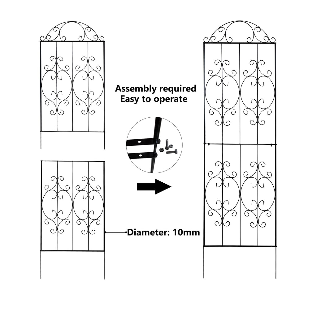 Thealyn Garden Trellis 2 Pack 80 Inch.H x 22 Inch.W