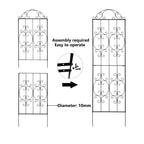 Thealyn Garden Trellis 2 Pack 80 Inch.H x 22 Inch.W