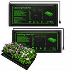 2 Pack Seedling Heat Mat for Seed Starting Plants Germination, 10"x20.5"