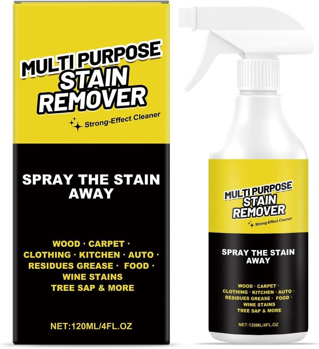 iekufes AlienPower Spray,Multi-Purpose Stain Remover -A powerful cleaner for kitchens, floors, toilets, and cars.Effectively removes hard water stains, yellowing, rust, and stubborn residues（120ml）