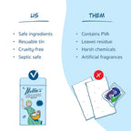 Nellie’s Laundry Soda 125 Loads – Laundry Powder Detergent – 4 Ingredients – No Residue – HE & Septic Safe – Made in Canada