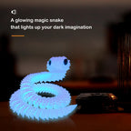 Nemoro 3D Printed Articulated Snake – 24'' Crystal-Like Movable Snake– Realistic Slithering Design, Collectible Articulated Model