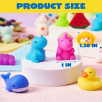 JOYIN Mochi Squishy Toy Set, 50 Pack Mini Squishy Mochi, Party Favors for Kids, Kawaii Stress Relief Toys, Basket Stuffers, Goodie Bags Fillers, Birthday Gifts, Classroom Prizes, Halloween