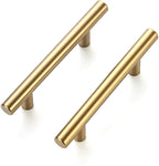 Ravinte 40 Pack 6 inch Cabinet Pulls Brushed Brass Stainless Steel Kitchen Drawer Pulls Cupboard Handles Cabinet Handles 3.75” Hole Center