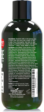 Oleavine TheraTree Tea Tree Oil Soap with Neem Oil - 12oz - Helps Skin Irritation, Body Odor, & Helps Restore Healthy Complexion for Body and Face TheraTree