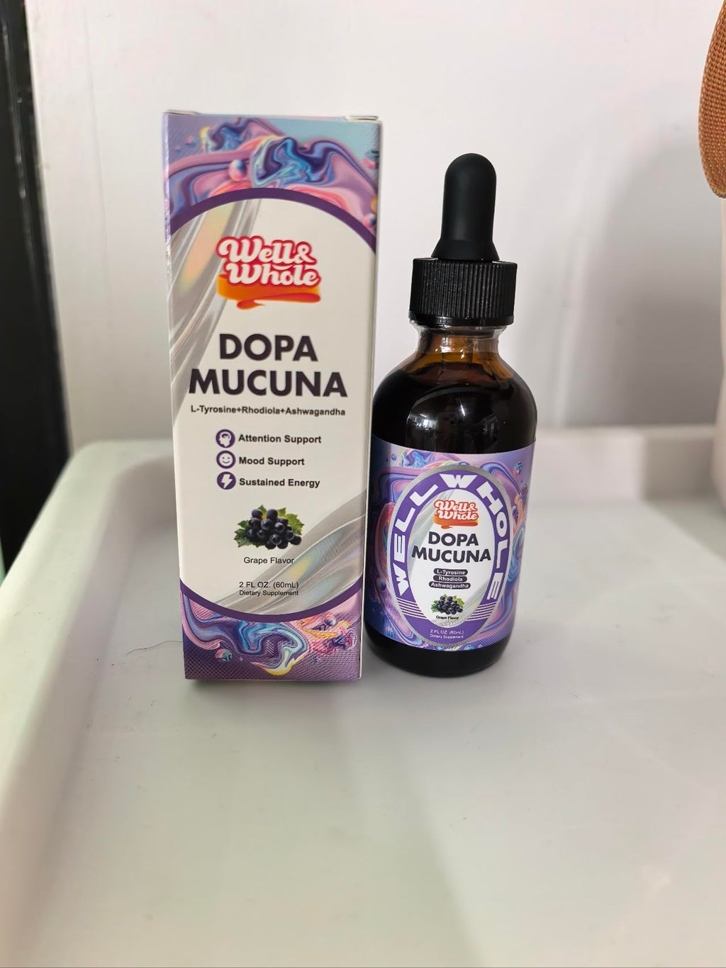 Mucuna Pruriens Liquid, Sugar-Free, 60mL