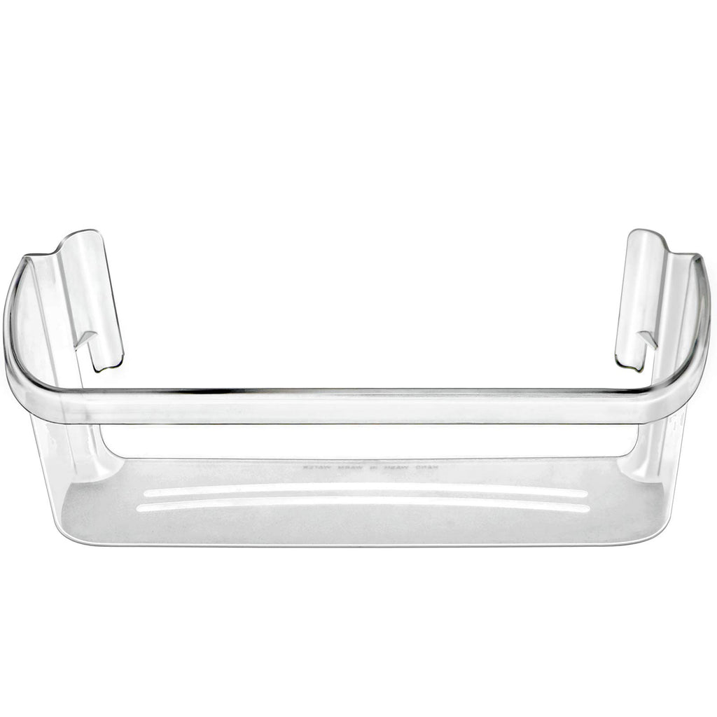 240323002 Refrigerator Door Bin Shelf Compatible with Frigidaire or Electrolux, Bottom 2 Shelves on Refrigerator Side, Clear, Double Unit, Replaces PS429725, AP2115742