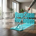 SICOSPI Multi-Surface Floor Cleaner Tablet, 2026 Upgraded Floor Cleaning Solution Tablets, Dissolvable Pre-Measured Deep Cleaning Cleaning Solution, for Tile & Vinyl Floors (Blue)