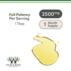 Double Wood Supplements Premium Liquid Collagen - 2500mg of Hydrolyzed Bovine Collagen (Type 1, 3 and Grassfed) - 32 Servings - for Women and Men - 30 mcg of Biotin - Sugar Free Pear Flavor