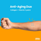 Veru Wellness Anti Aging Duo Lifestyle Patches Collagen C - Self Adhesive Time Release Topical Patch, 8-10 Hours (60 Day Supply)