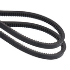 uxcell 2Pcs AX97 EPDM V-Belt, Raw Edge Cogged Industrial Rubber V Belt 1/2" Width x 99" Outer Circumference