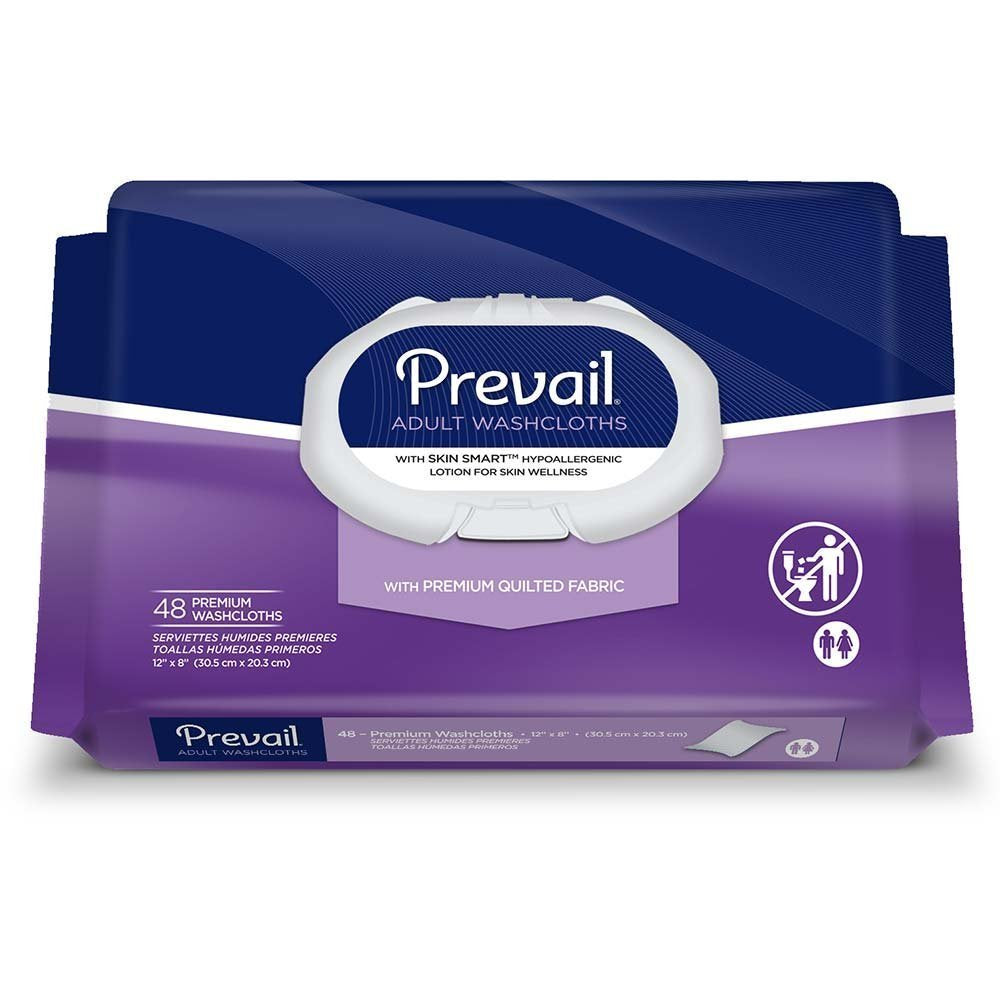 Prevail Personal Cleansing Wipe 8 x 12" WW-910, 576 Wipes