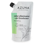 Azuna Air Freshener and Odor Eliminator for Strong Odor Gel 12oz Refill Pouch with Tea Tree Oil | Plant-Based & Long Lasting | Pet, Smoke, Home and Bathroom | Natural Scent | Last 60-90 Days