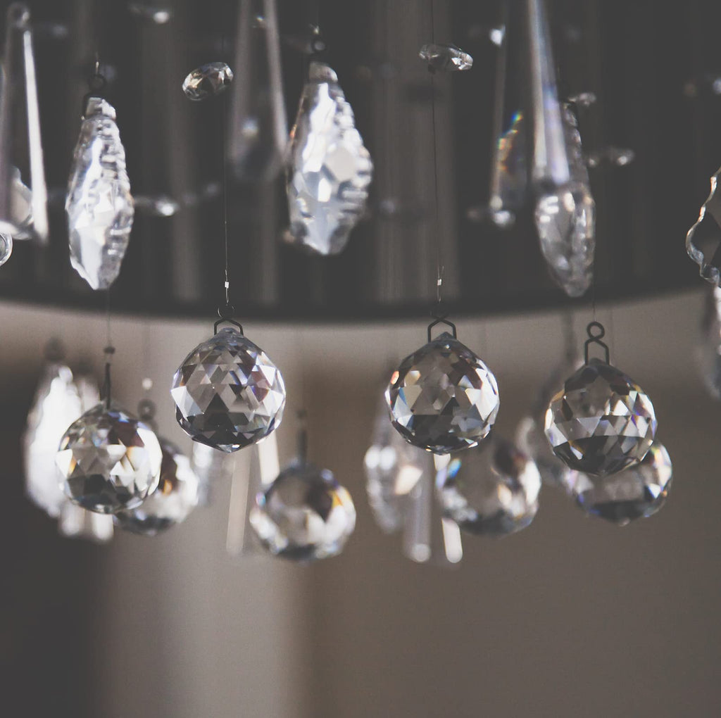 Yesland 20 Pack Upgraded Crystal Ball Prism 40mm / 1.57 Inch Decorative Ball - Suncatcher Rainbow Pendants Maker - Perfect for Chandelier Window & Wedding Decoration