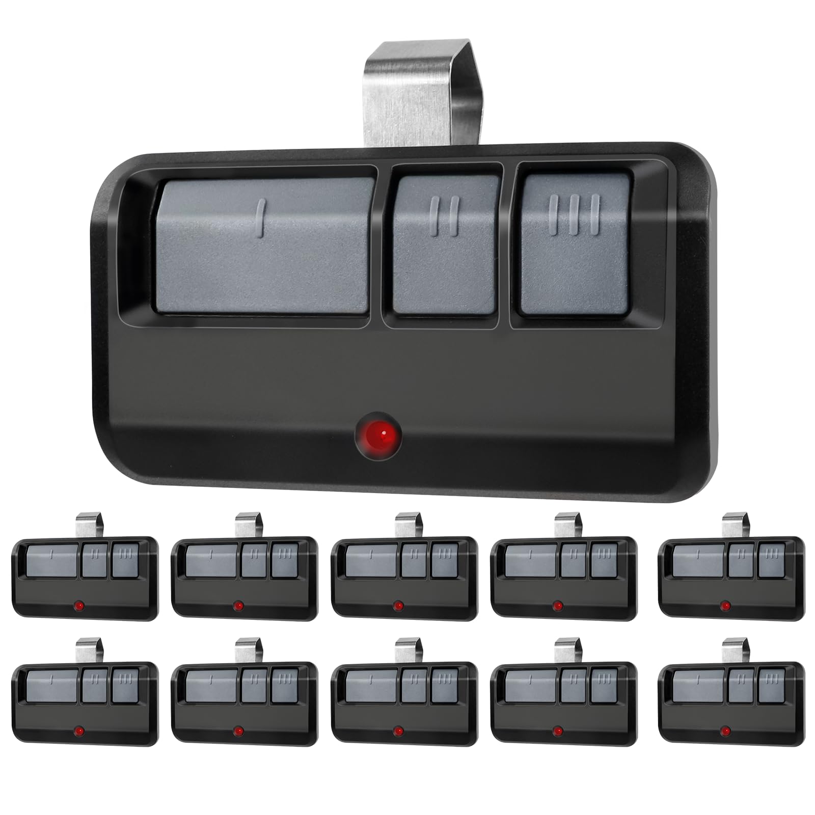 893MAX for liftmaster Craftsman Chamberlain Garage Door Opener Remote, Universal Garage Door Opener Remote Replaces 893LM G953EV-P2 371LM 373LM 890MAX 971LM 973LM(10 Pack)