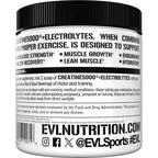 Evlution Nutrition Creatine 5000 + Electrolytes - Supports Faster Recovery, Lean Muscle Growth & Hydration - 5g Creatine Monohydrate & 6 Key Electrolytes Per Serving - 40 Servings - Unflavored Powder