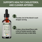 velora Red Yeast Rice Cholesterol Cleans Drops with Citrus, Bergamot, Red Yeast Rice, Soursop, Olive Leaf, Vitamin C+D, Natural, Non-GMO, Vegan 2 fl oz (1pc)
