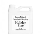 Plant-Based Floor Cleaner Mop Soap – 32 oz | Streak-Free, Highly Scented, Concentrated Mop Solution for Tile, Vinyl, Hardwood & Sealed Floors | Non-Toxic, Eco-Friendly (Holiday Pine)