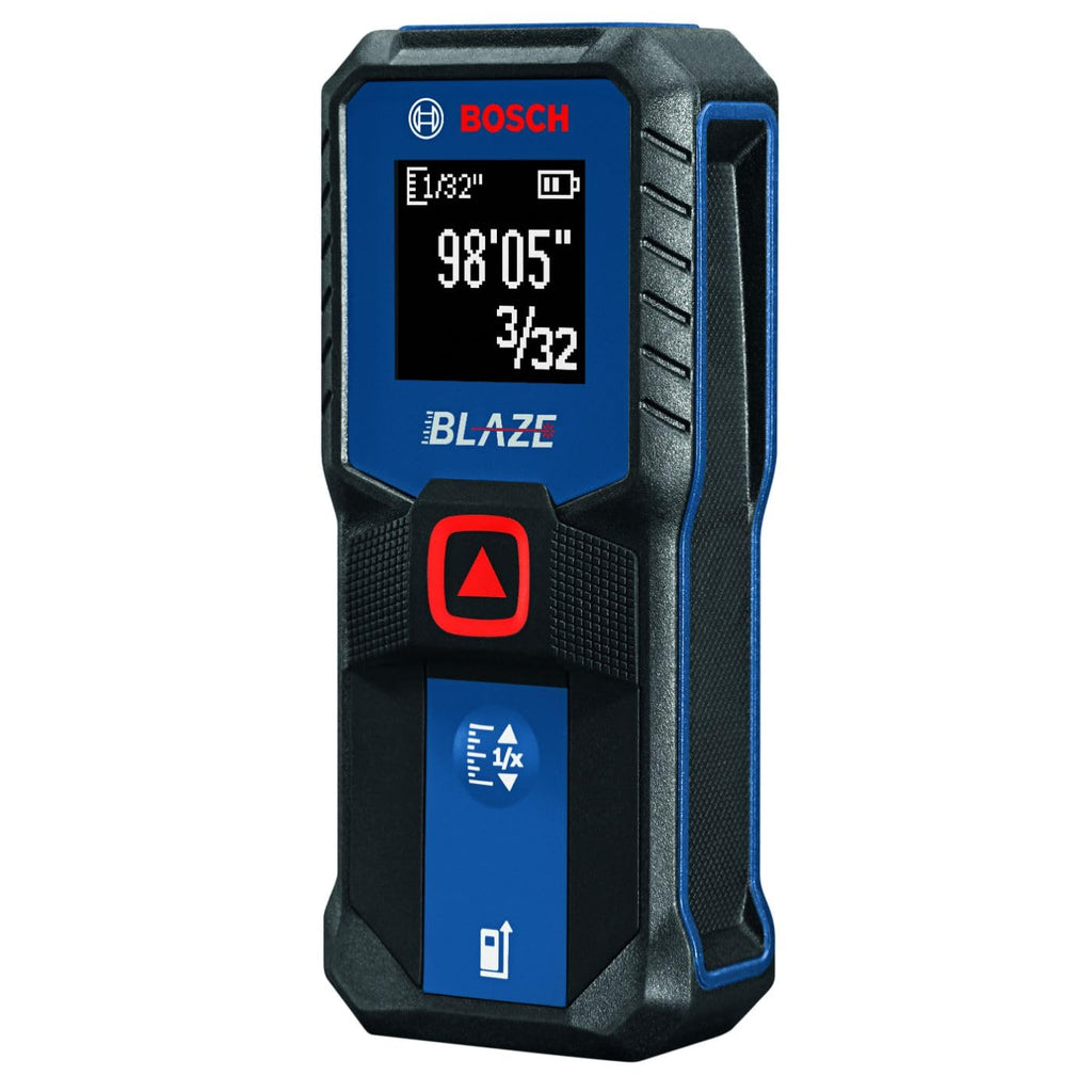 BOSCH GLM100-23 100 Ft BLAZE Laser Distance Measure, Includes 2 AA Batteries