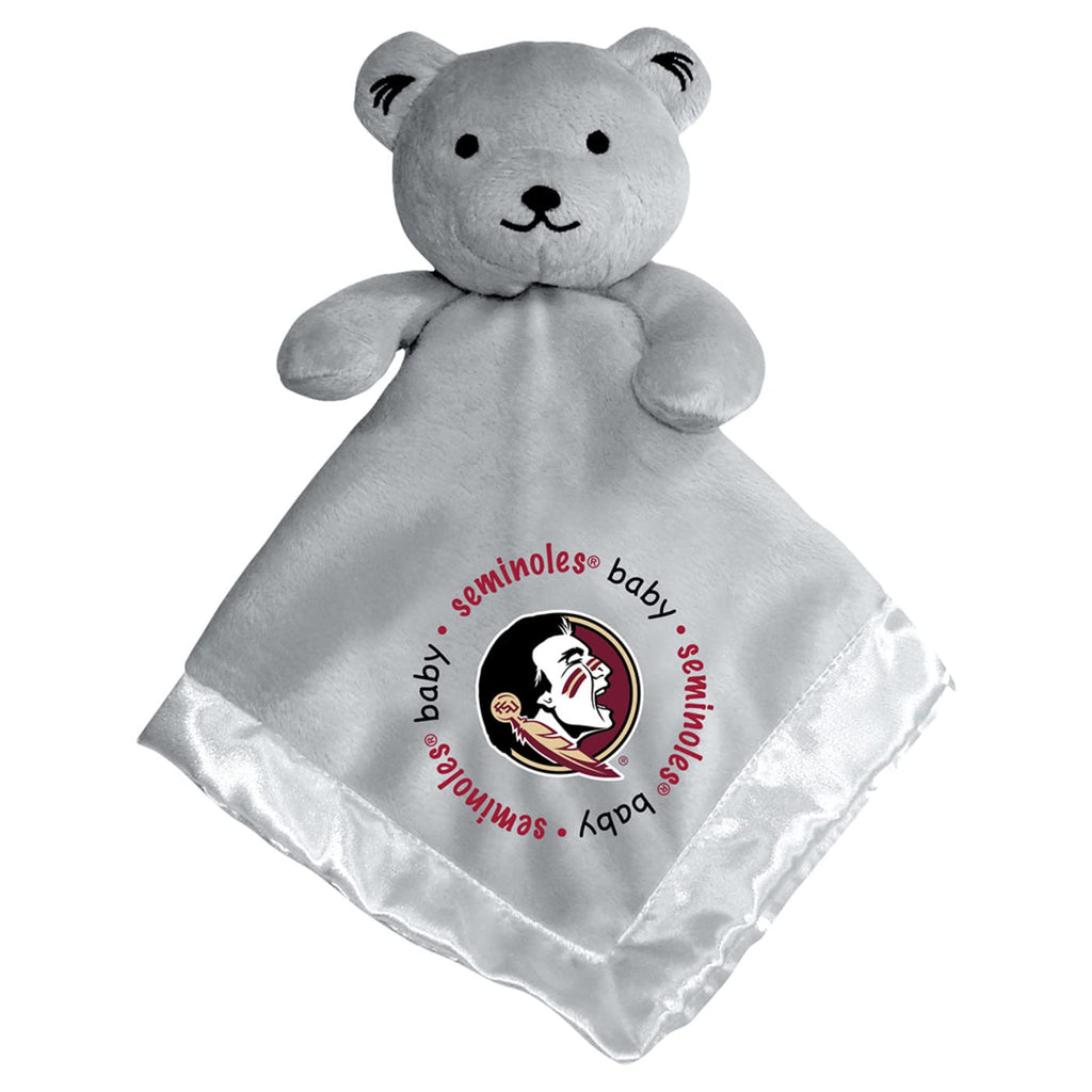 Baby Fanatic Unisex Baby Security Bear Blanket, Gray – NCAA Florida State Seminoles, FSU Merchandise