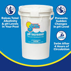 In The Swim pH Increaser and Alkalinity Increaser Bundle: Includes 25 Pound Bucket of pH Increaser and 25 Pound Bucket of Alkalinity Increaser - for Perfectly Balanced Swimming Pool Water