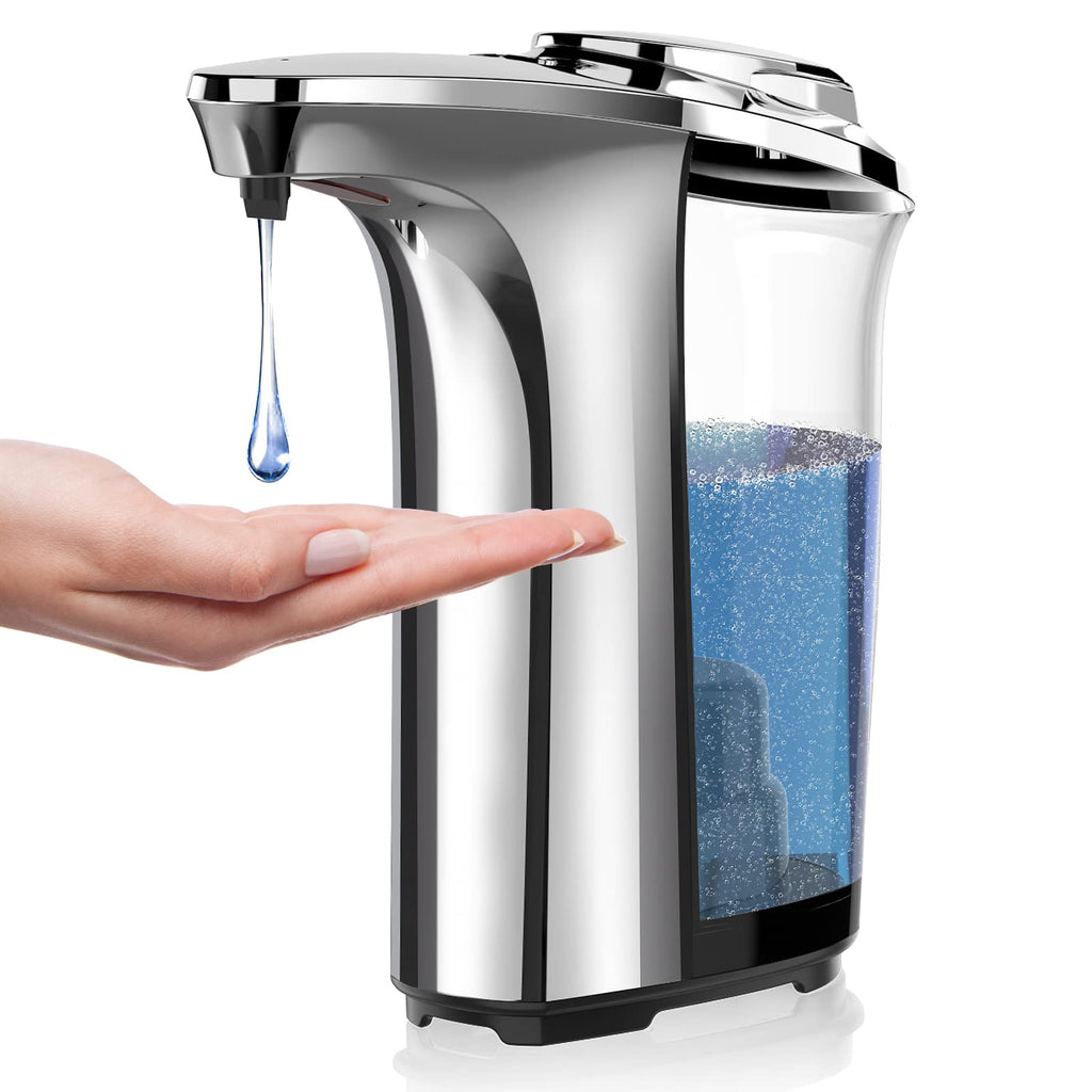 Automatic Soap Dispenser, 17oz Touchless Liquid Dish Soap Dispenser Kitchen