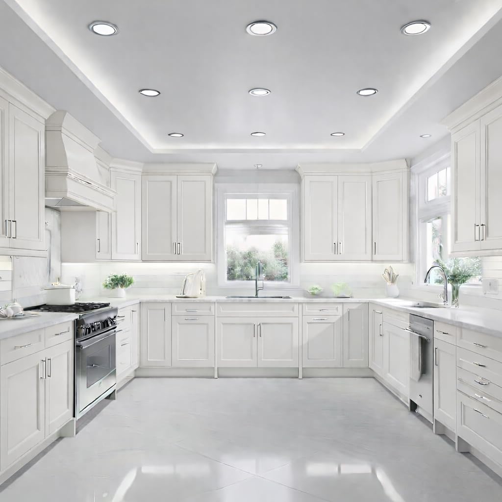ALL-IN-ONE Paint by Heirloom Traditions, Bone (Off White), Quart - Durable cabinet and furniture paint. Built in primer and top coat, no sanding needed. Includes our 30 featured color card.