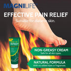 MagniLife DB Pain Relieving Foot Cream, 4 Oz Tube, Calming Relief for Burning, Tingling, Shooting & Stabbing in Feet & Legs, Moisturizing & Hydrating Foot Cream Suitable for Diabetic & Sensitive Skin