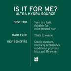 Biolage Ultra Hydra Source Conditioner – For Very Dry Hair, 33.8 oz