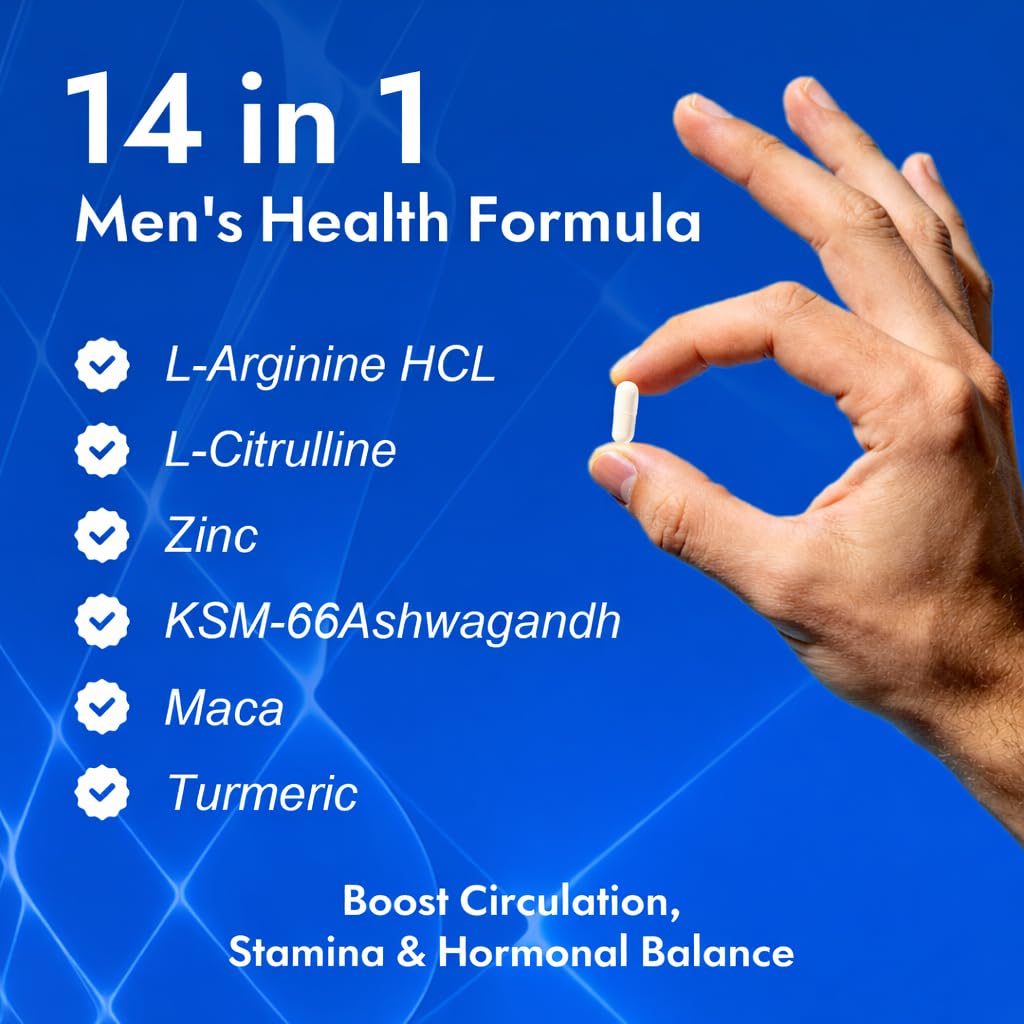 Aureph Vantique Men's NAD+ Supplement,Stamina & Cellular Energy Boost 60 Capsules