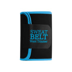 AMZBOSS Waist Trainer for Women Lower Belly Fat, Waist Sweat Band for Women, Belly Band Sweat Belt, Stomach Wrap, Faja Body Shaper (Blue, Large)