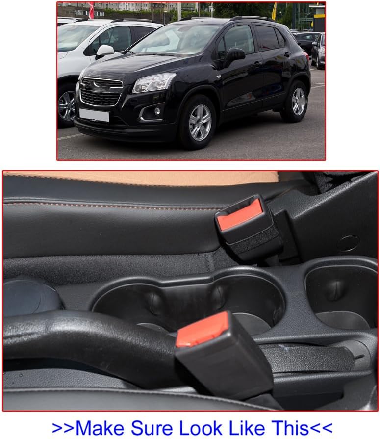 OQHAIR Armrest Box Car Center Console Storage Box Armrest Cup Holder Ash Tray For Holden Trax Tracker 2013 2014 2015 2016 2017