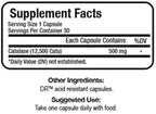 Script Essentials Suzy Cohen Catalase 12,500 CATu Dietary Supplement, Liver Enzyme, Neutralizes Hydrogen Peroxide, Supports Skin, Hair, and Overall Wellness, 30 Delayed-Release Capsules