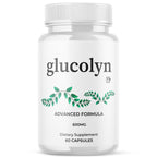 Glucolyn Capsules, Official Glucolyn Pills with All Natural Ingredients, Advanced Glucolyn Overall Health and Wellness Vitamin Support Supplement with Max Strength Multivitamins Support (60 Capsules)