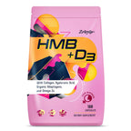 Zaigon HMB Supplements for Women | Vitamin D3 K2, Ashwagandha, Magnesium, Omega 3, Collagen, Biotin, Hyaluronic Acid, Astaxanthin, Calcium | Skin Care, Muscle, Bone & Brain Support | 180 Capsules