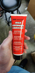 Taylor Red High Performance Food Grade Lubricant 4oz - Heat Treatment Soft Serve Machine Lube - NSF H1 Certified Sanitary Lubricant - Heavy Duty Grease by FryOilSaver Co.