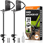 Ground Anchors Shed Anchors 14" Set of 2 Trampoline Stakes