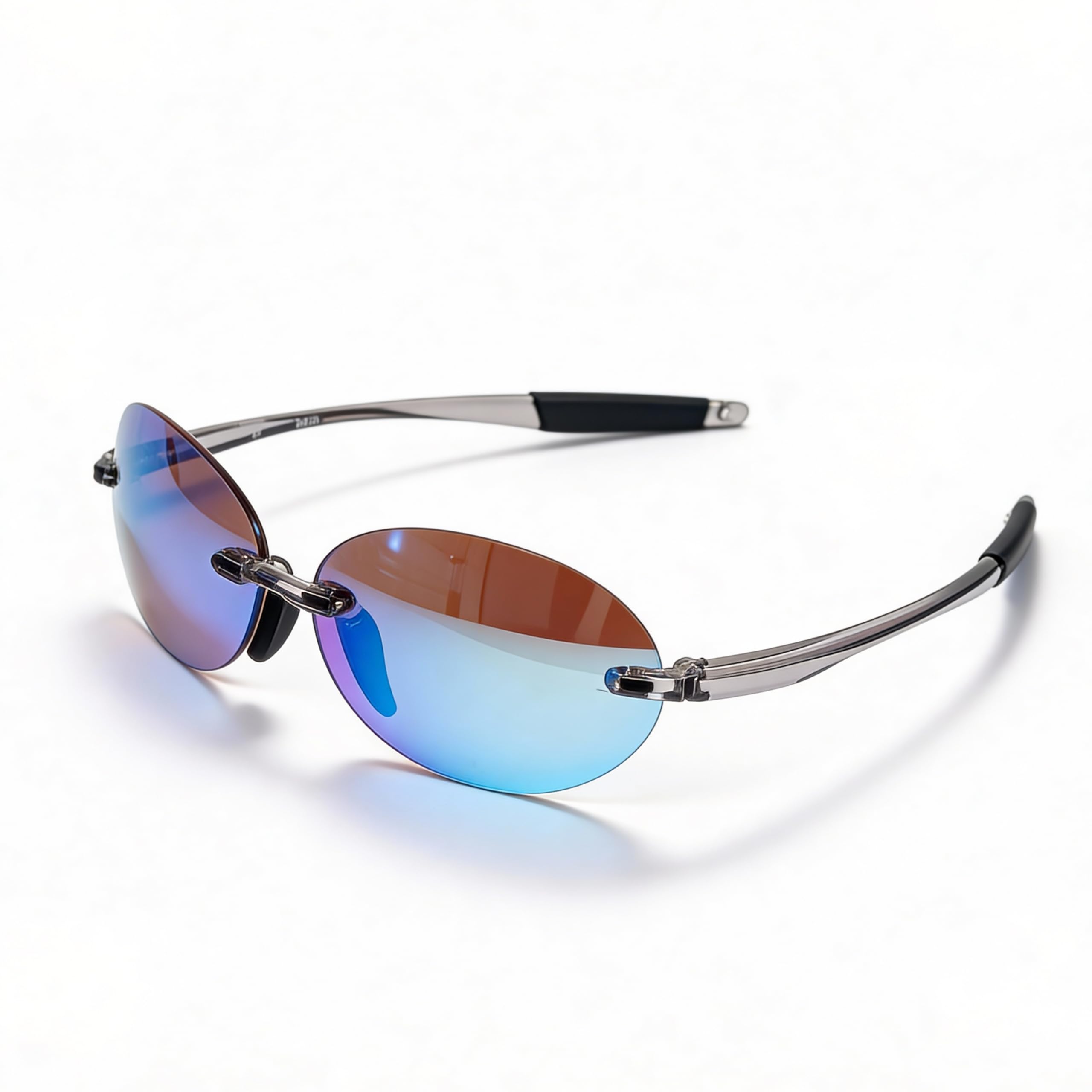 BRADDELL Polarized FL-41 Glasses with Blue Light Reflecting Mirror for Migraine Light Sensitivity, Fluorescent LED Glare, Photophobia and Concussion