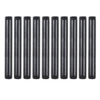 Niubid 10 Pack 3/4 Inches x 8 Inches Black Malleable Steel Nipples Fitting, DIY Steampunk Industrial Vintage Style.