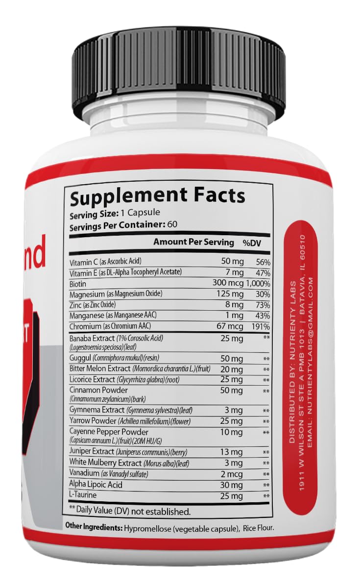 Zonata Official Gluco Extend Capsules, GlucoExtend Circulation Support, 60 Capsules