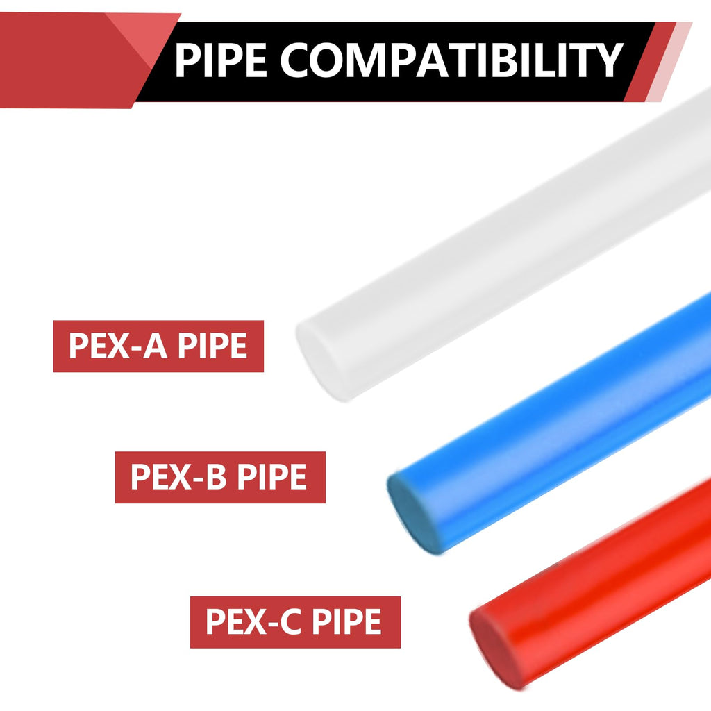 25-Pack Pex1/2" X 1/2" Female NPT Swivel Elbow Adapter, Brass Barb Crimp Plumbing Fittings, ASTM F1807,(PEX1807208-25PCS)