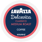 Lavazza Dolcevita Classico, Single-Serve Keurig K-Cup Pods, Medium Roast Coffee, 40-Count Box