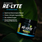 REDMOND Re-Lyte Sugar Free Electrolyte Powder Drink Mix (Lemon Lime)