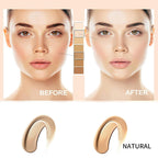 Cc Cream Self Adjusting For Mature Skin, Skin Adjusting CC Cream SPF 50, Cc Cream for Older Women, Cc Colour Correcting Self Adjusting for Moisturizer Cream (ivory)
