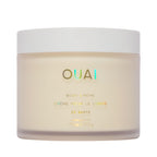 OUAI Body Cream, St. Barts - Hydrating Whipped Body Cream with Cupuaçu Butter, Coconut Oil and Squalane - Softens Skin and Delivers Healthy-Looking Glow - Sulfate-Free Skin Care (7.5 Oz)