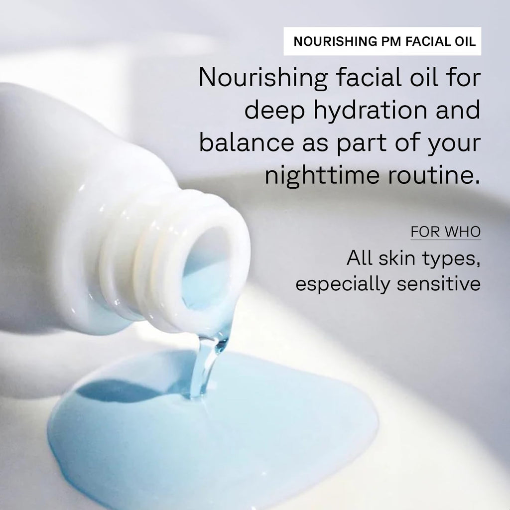 Acure Seriously Soothing Tansy Night Rose Oil - Soothes, Deep Hydrate & Moisturize Dry, Acne Prone, Sensitive Skin - Antioxidant Night Cream Serum Oil Blend with Blue Tansy & Rose - 100% Vegan, 1 oz