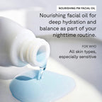 Acure Seriously Soothing Tansy Night Rose Oil - Soothes, Deep Hydrate & Moisturize Dry, Acne Prone, Sensitive Skin - Antioxidant Night Cream Serum Oil Blend with Blue Tansy & Rose - 100% Vegan, 1 oz