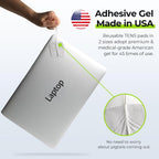 AUVON 3-in-1 TENS Unit Muscle Stimulator, EMS Massage Machine with 40 Intensities for Gradual Shoulder, Sciatica, Back Pain Relief, 24 Modes Rechargeable Electronic Pulse Massager with 12 TENS Pads