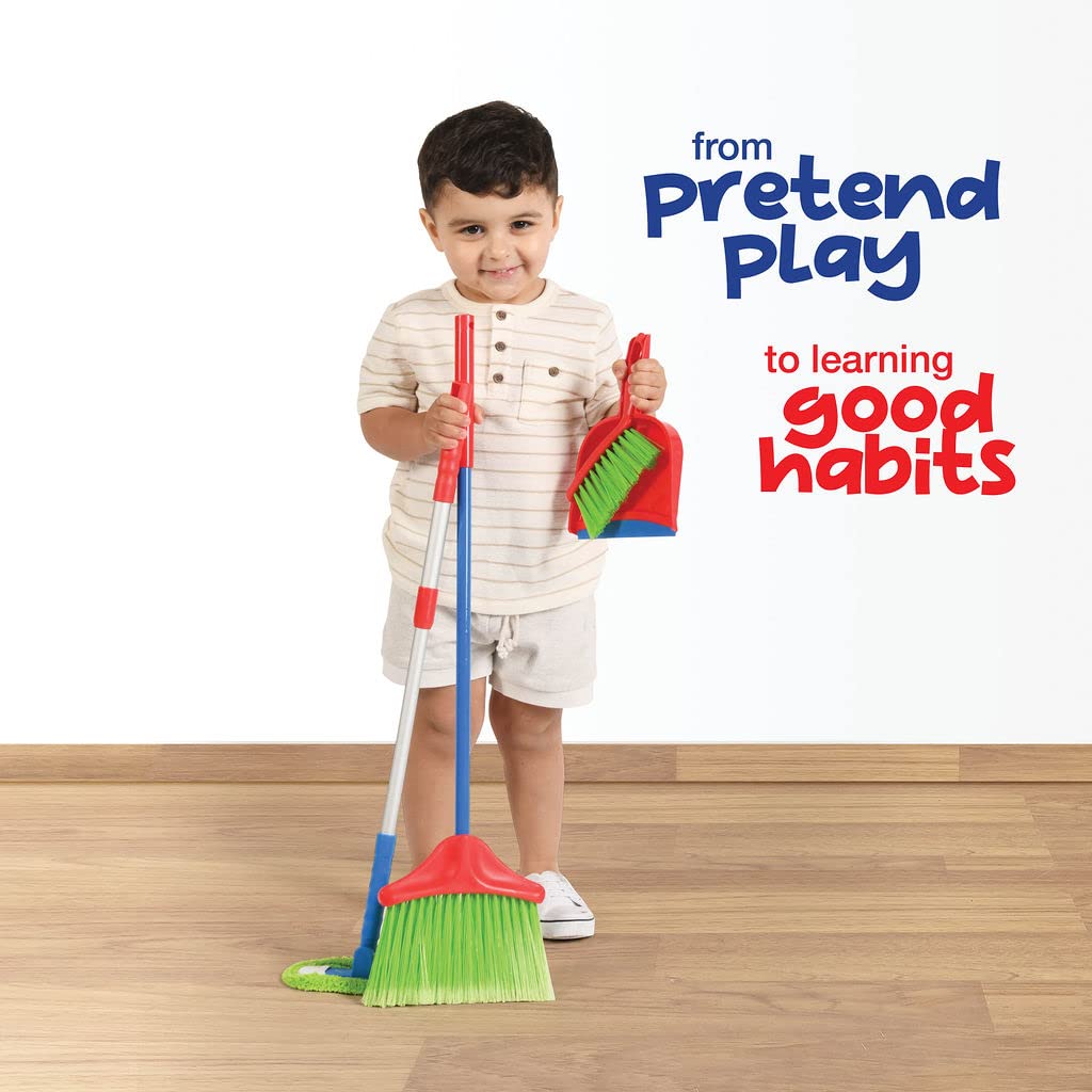 Play22 Kids Cleaning Set 4 Piece – Toy Cleaning Set for Girls & Boys