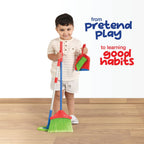 Play22 Kids Cleaning Set 4 Piece – Toy Cleaning Set for Girls & Boys